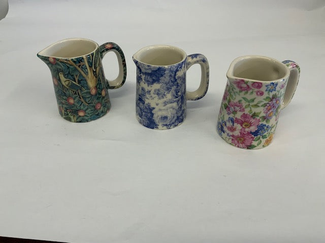 1/8 pint jug - Poppy chintz small size