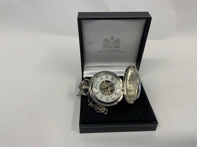 Scottish Thistle 2 Tone Pocket Watch