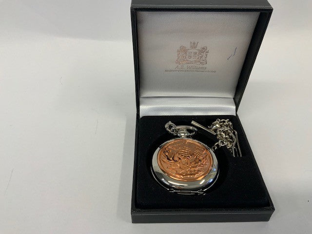 Scottish Thistle 4825C Pocket Watch