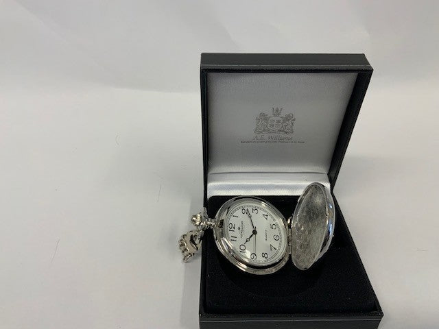 4948 Blue Saltire & Thistle Pocket Watch