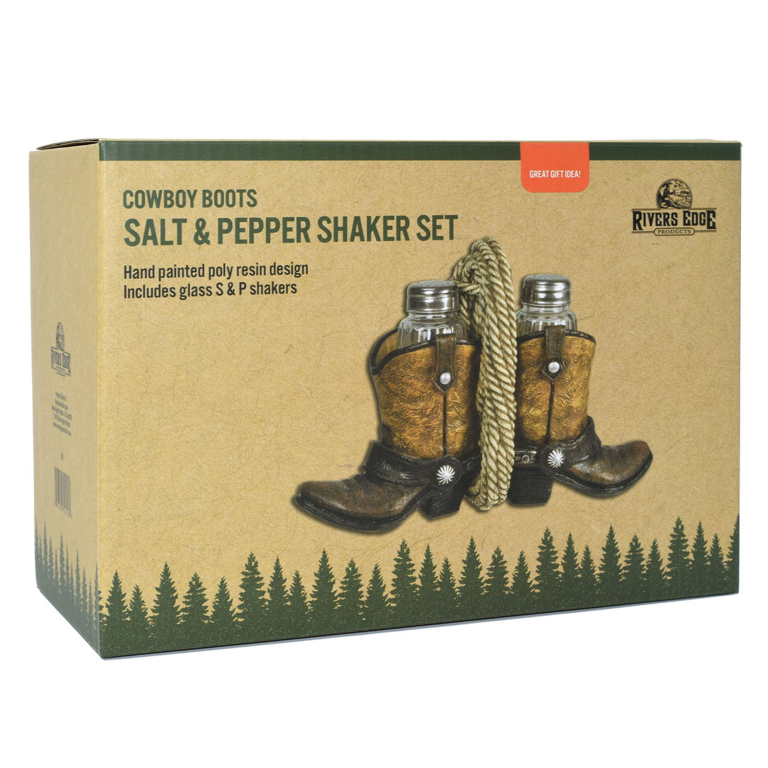 Salt and Pepper - Glass Cowboy Boots