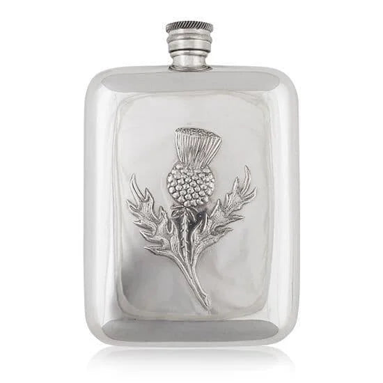 6oz Luxury Thistle Hip Flask