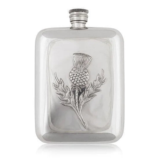 6oz Luxury Thistle Hip Flask
