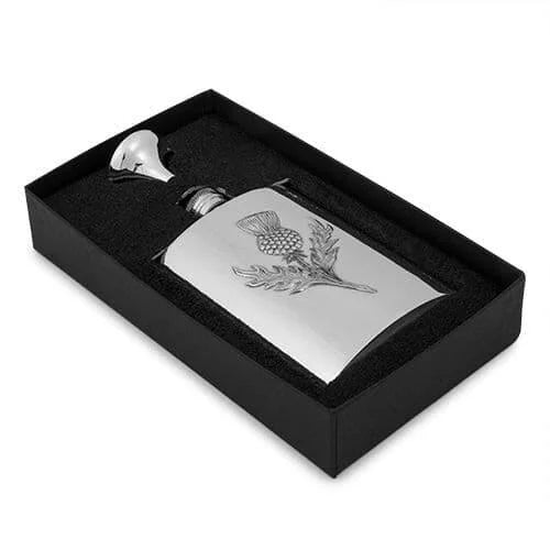 6oz Luxury Thistle Hip Flask