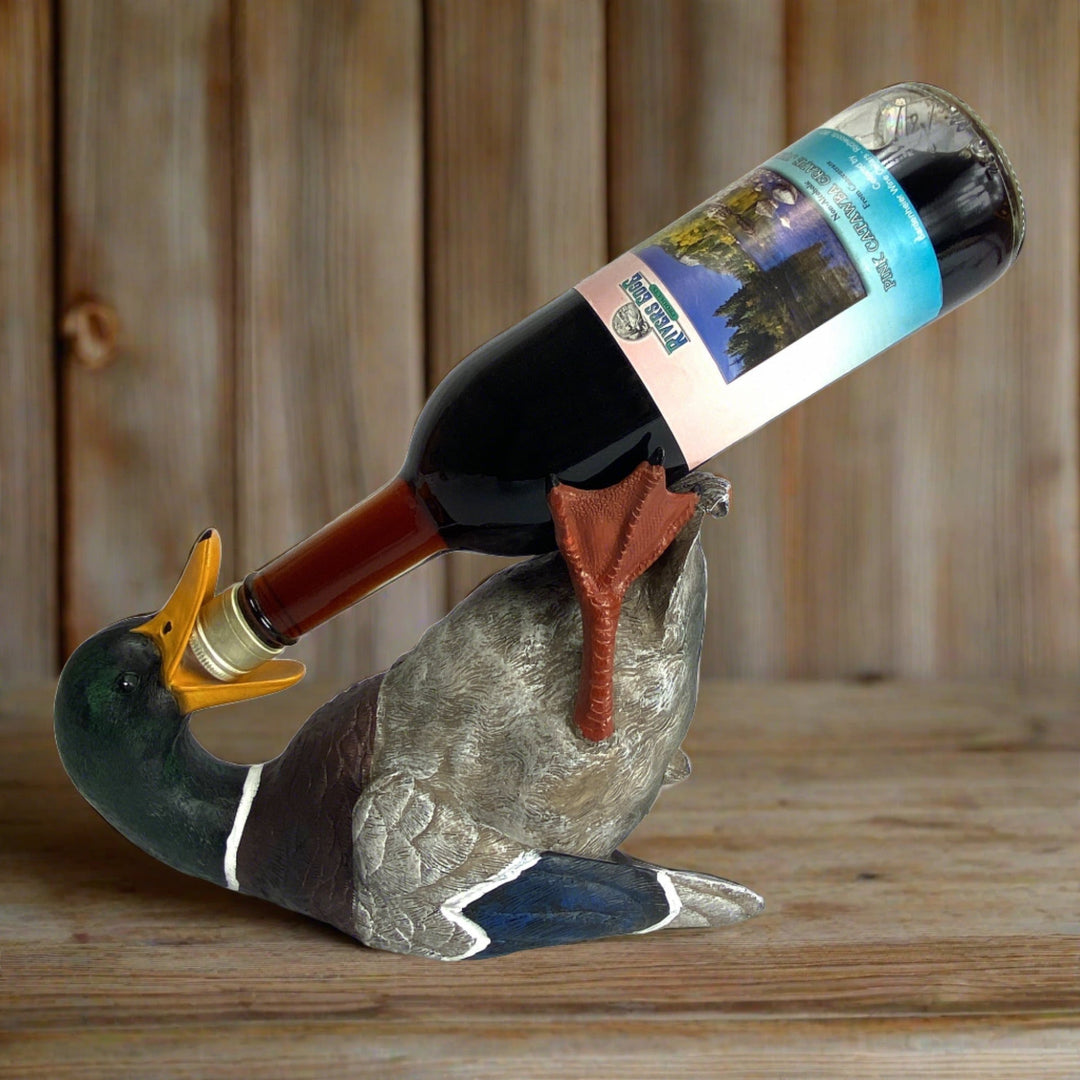 Wine Bottle Holder - Duck
