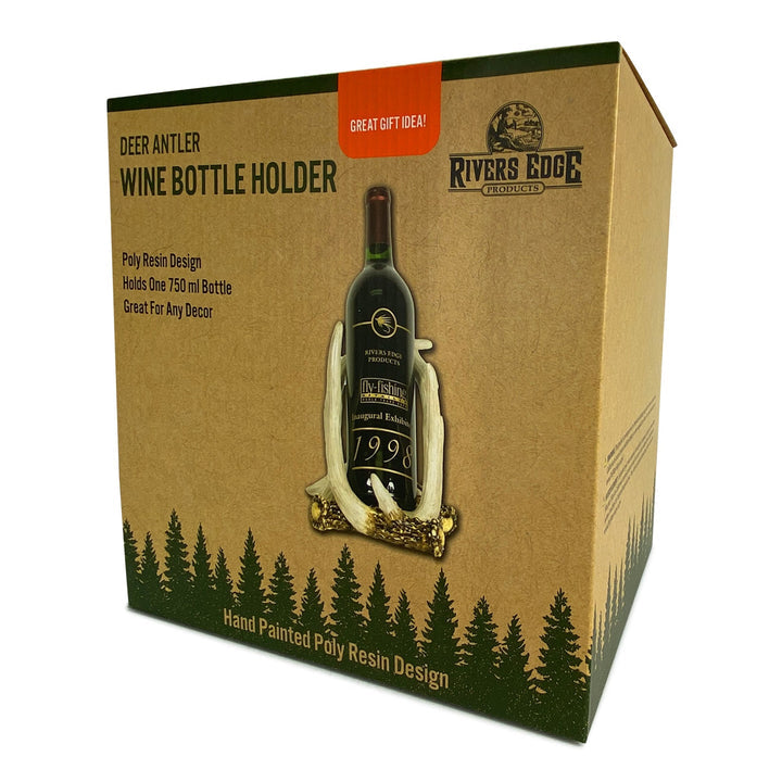 Wine Bottle Holder - Antler