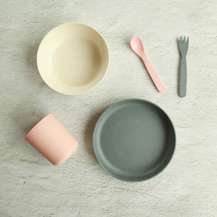 Bamba Kids Dinner Set - Charcoal
