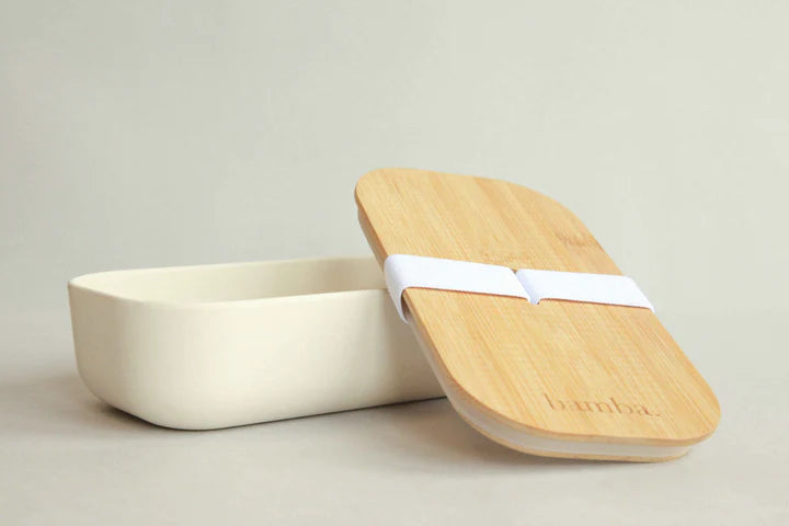 Bamba Bamboo Lunch Box - Ivory