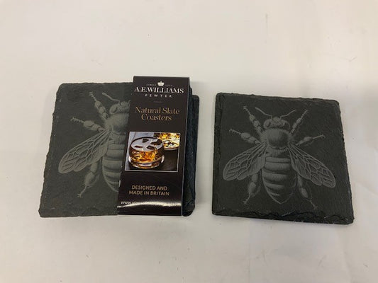 Bee Slate Coasters