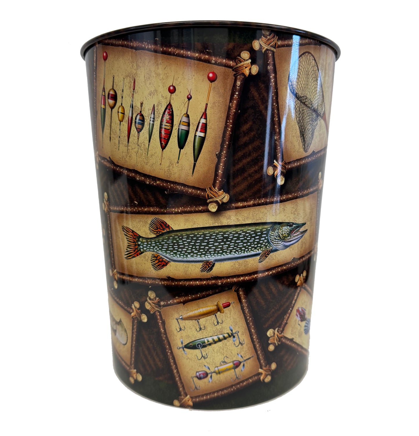 Waste Basket - Fishing