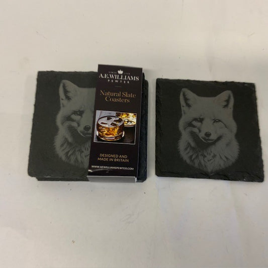 Fox Slate Coasters