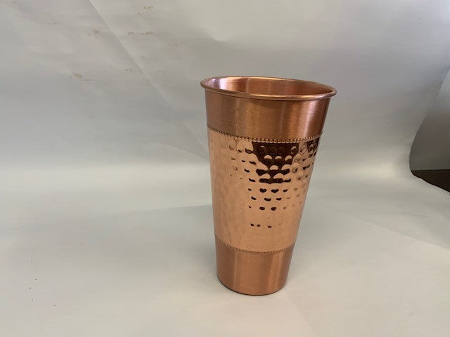 Heritage Hammered Premium Copper Cup - 450ml