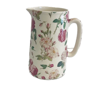 2 Pint Jug - Rose - large size