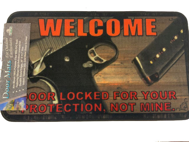 Floor Mat- Door Locked