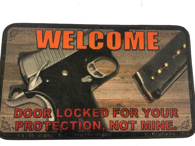 Floor Mat- Door Locked