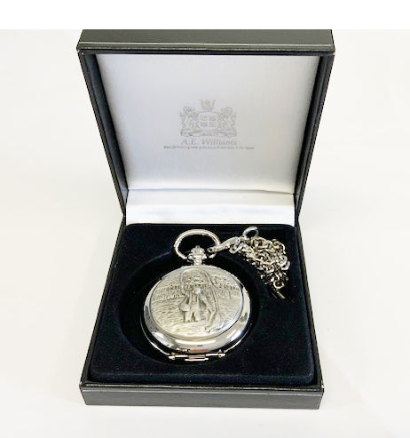 Fly Fishing Pocket Watch