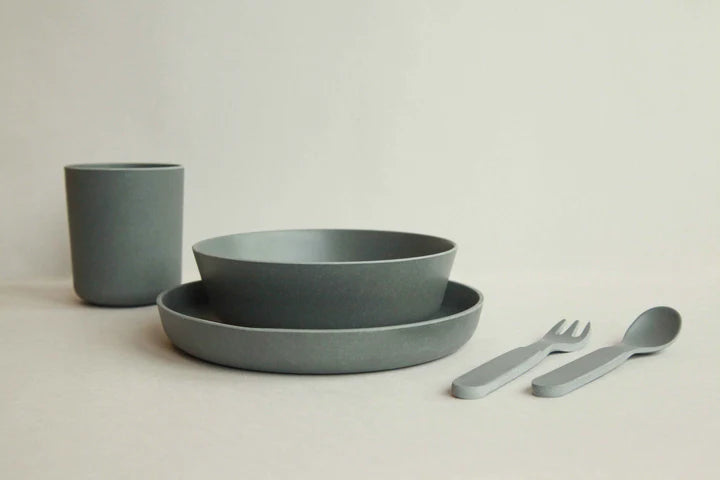 Bamba Kids Dinner Set - Charcoal