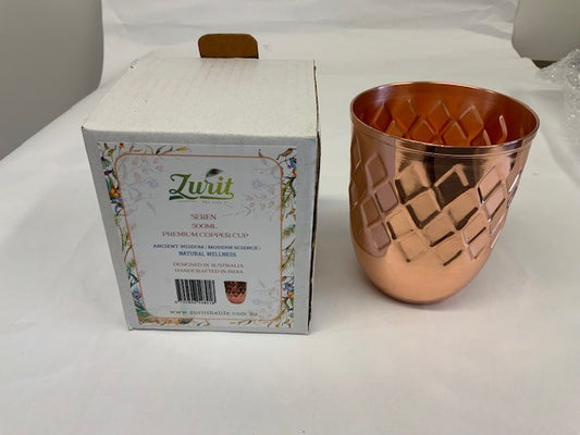 Serene 500ml - Premium Copper Cup