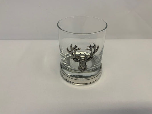 Stag Pewter Base Tumbler