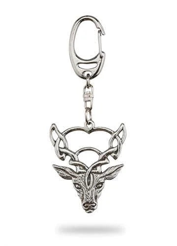 Celtic Stag Keyring