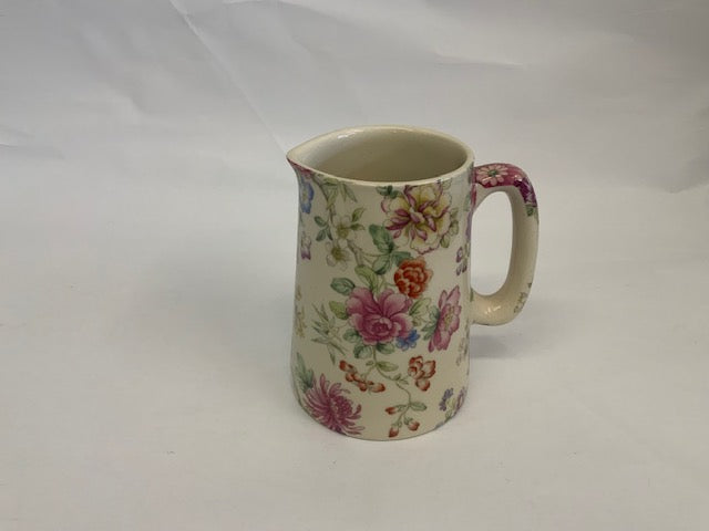 1/2 pint jug - Poppy chintz small size
