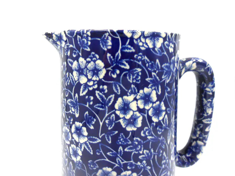 2 Pint Jug - Blue Victoria - large size