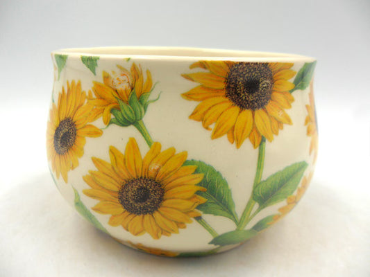 Large Sugar Bowl - Sunflower