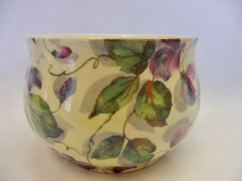 Large Sugar Bowl - Sweet Pea