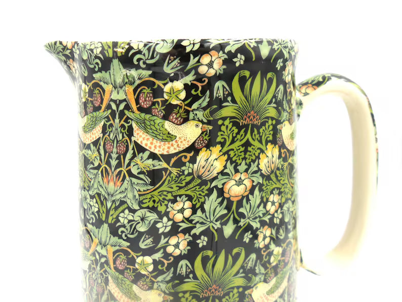 4 Pint Jug - Strawberry Thief - extra large size