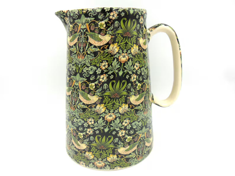 4 Pint Jug - Strawberry Thief - extra large size