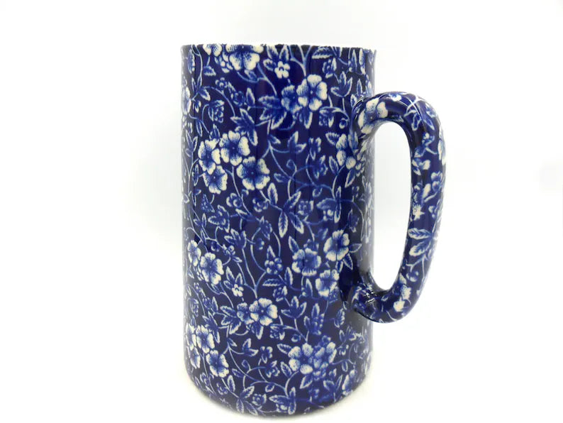 2 Pint Jug - Blue Victoria - large size