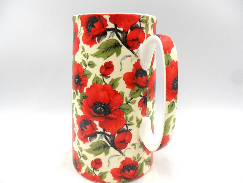 2 Pint Jug - Poppy Chintz - large size