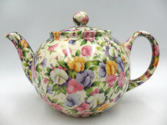 2 Cup Teapot in Ditsy Sweet Pea Design