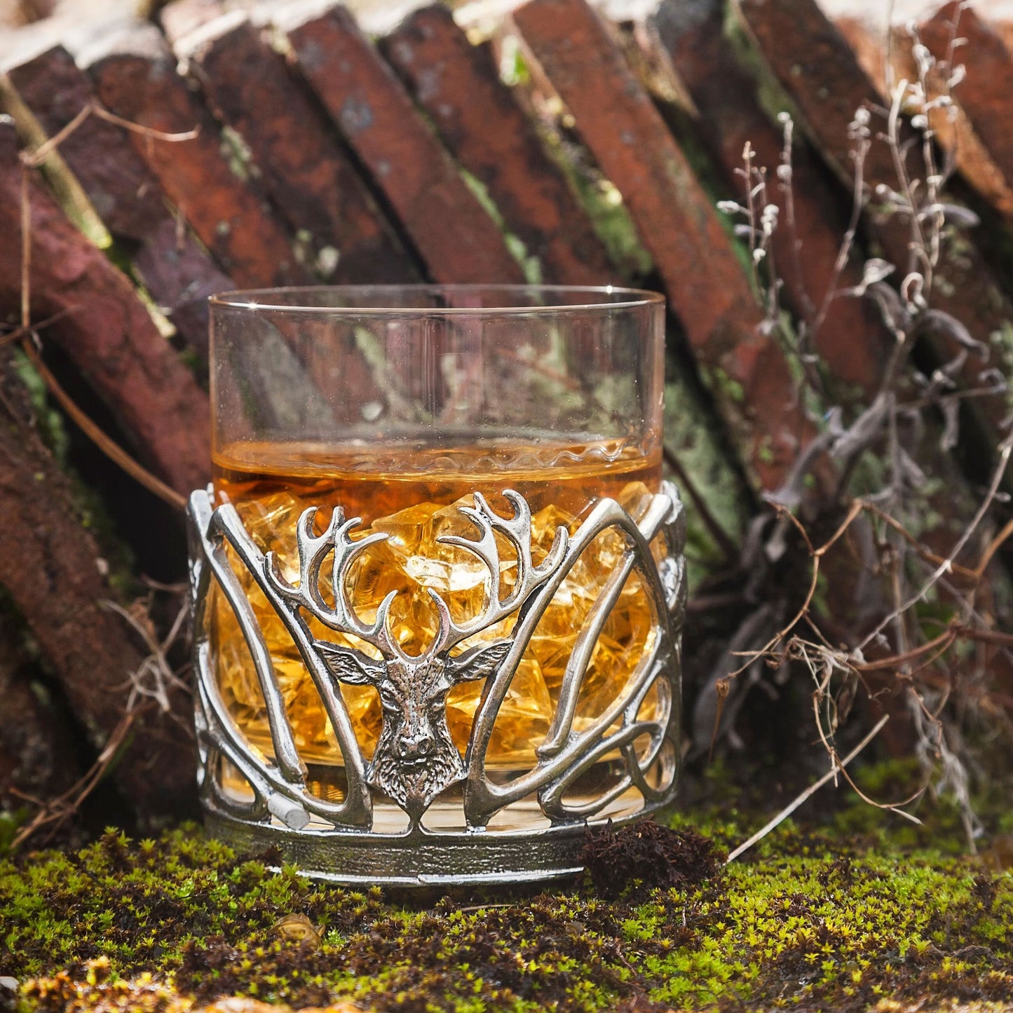 Stag and Thistle Whisky Tumbler
