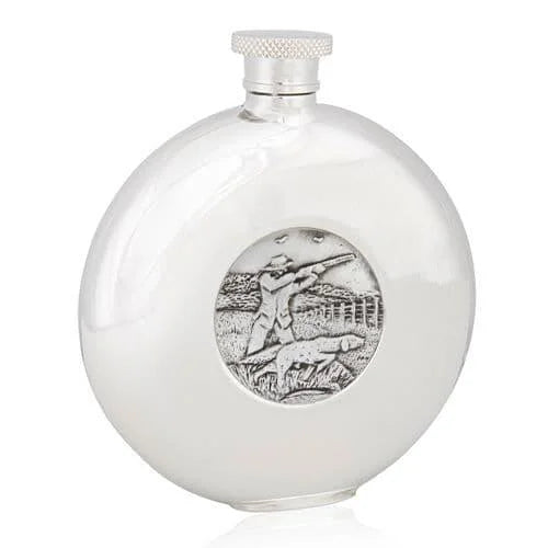 The Sporting Shoot Round Flask
